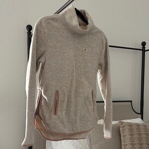 A&F Beige Turtleneck Sweater XS